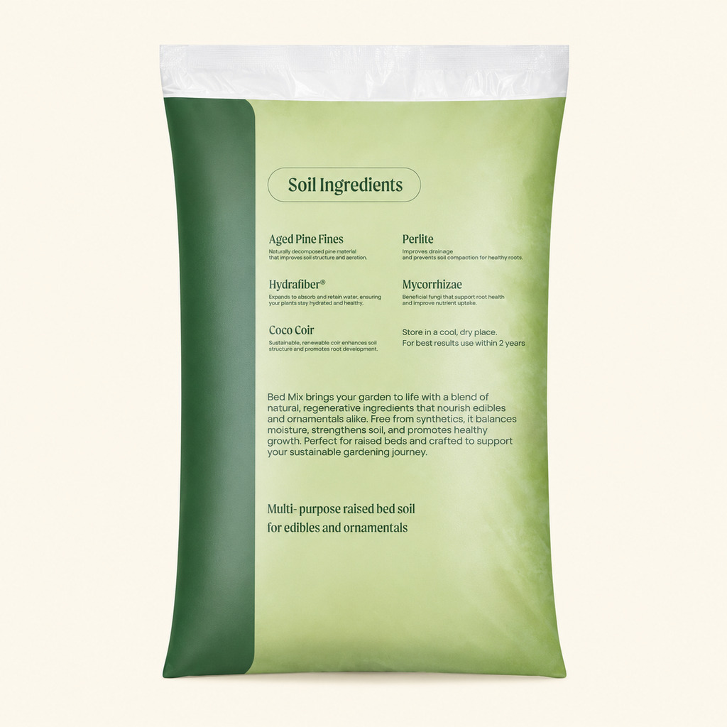 Greenhaus Gardening Organic Raised Bed Soil Blend for Healthy Plant Growth
