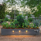 GreenHaus Gardening Decorative Solar Lights for Raised Bed Gardens