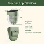 GreenHaus Gardening Decorative Solar Lights for Raised Bed Gardens