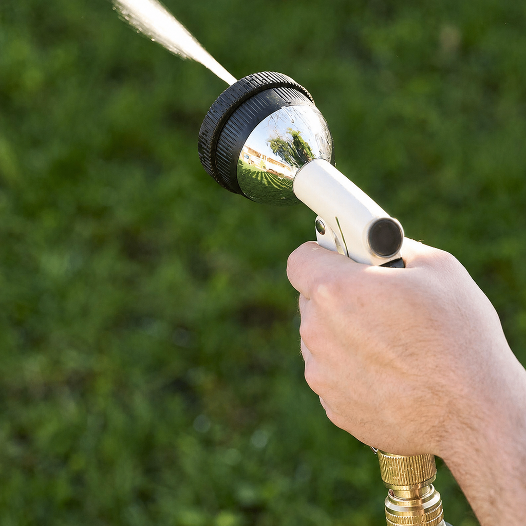 Greenhaus Gardening Adjustable Garden Hose Spray Nozzle