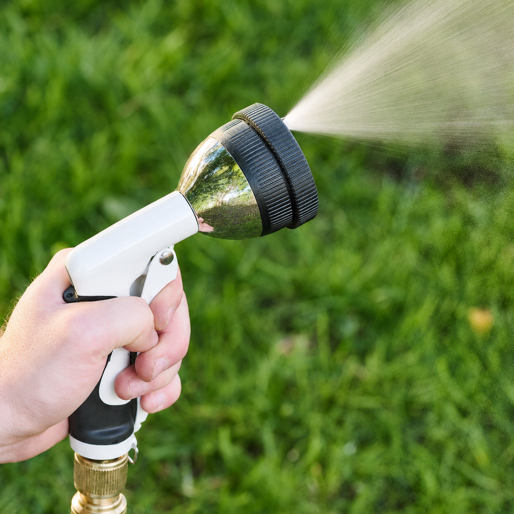 Greenhaus Gardening Adjustable Garden Hose Spray Nozzle
