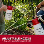Greenhaus Gardening 48 OZ Hand Sprayer for Plants, Weeds & Garden Maintenance