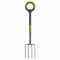 Greenhaus Gardening Stainless Steel Garden Fork for Bed Preparation