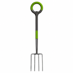 Greenhaus Gardening Stainless Steel Garden Fork for Bed Preparation