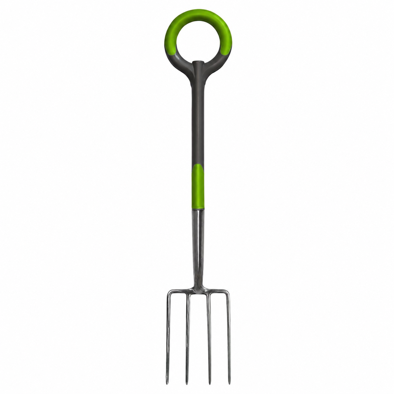 Greenhaus Gardening Stainless Steel Garden Fork for Bed Preparation