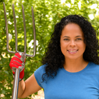 Greenhaus Gardening Stainless Steel Garden Fork for Bed Preparation