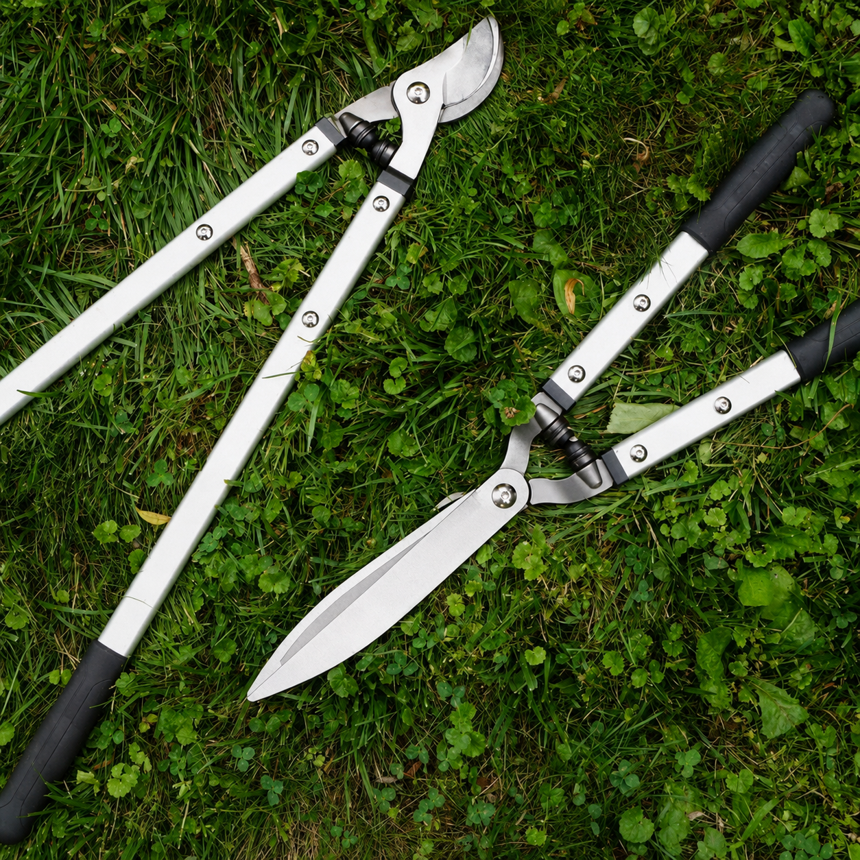 Greenhaus Gardening Garden Cutting Set with Lopper and Hedge Shears