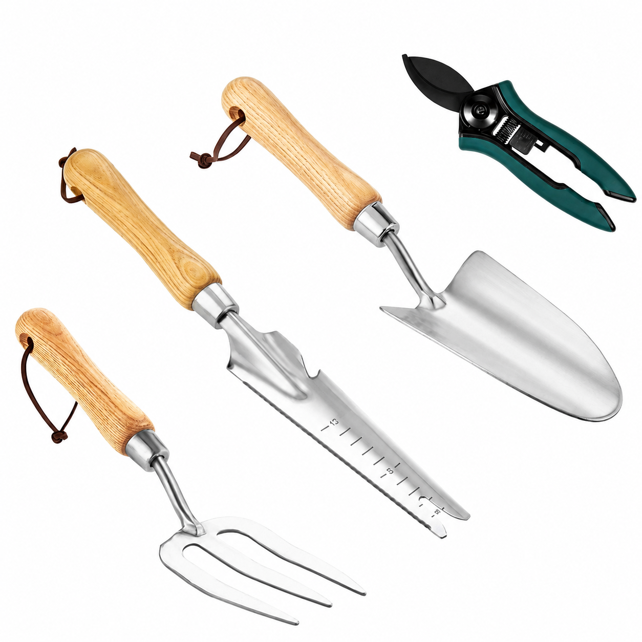 Greenhaus Gardening Garden Tool Kit, Stainless Steel Hand Tools Set