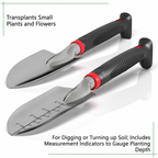 GreenHaus Gardening Complete Garden Tool Set with Carry Bag & Knee Pad