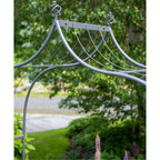 Greenhaus Gardening Metal Garden Arbor, Weather-Resistant Arch