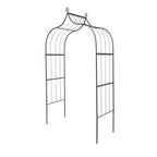 Greenhaus Gardening Metal Garden Arbor, Weather-Resistant Arch