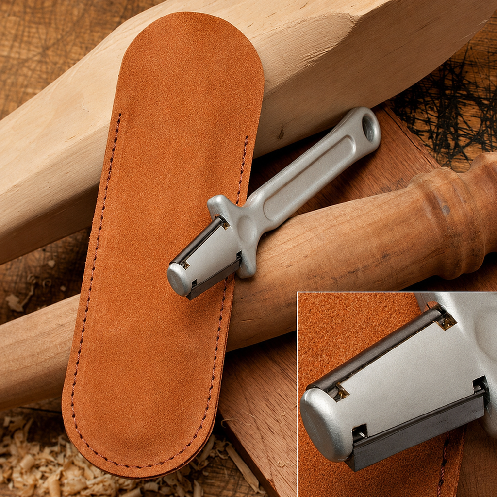Greenhaus Gardening Burnishing Tool with Leather Case