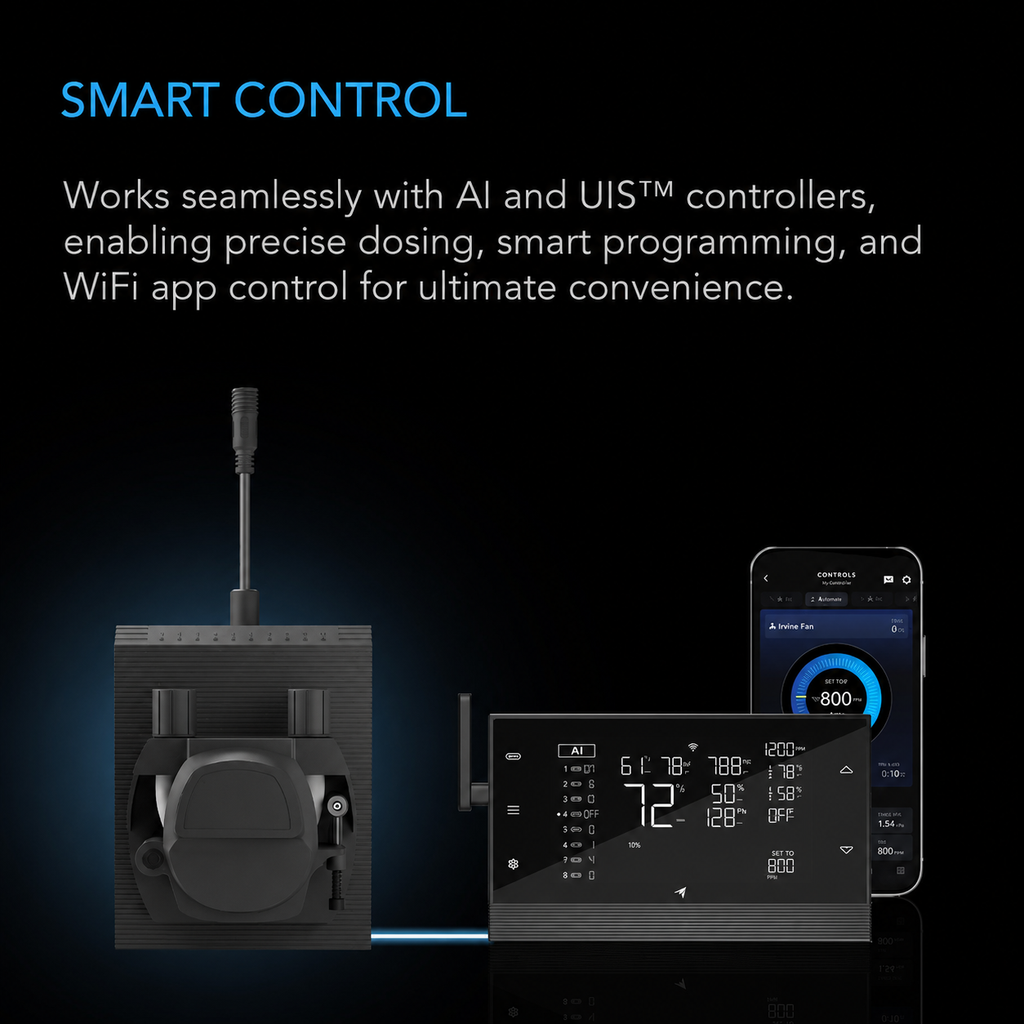 Greenhaus Gardening Hydroponic Pump with WiFi App Integration