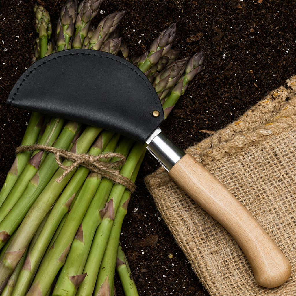 Greenhaus Gardening Manual Harvesting Knife for Herbs and Vegetables