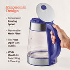 Greenhaus Gardening 1.7L Electric Kettle with Fast Boil and LED Light