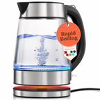 Greenhaus Gardening 1.7L Electric Kettle with Fast Boil and LED Light