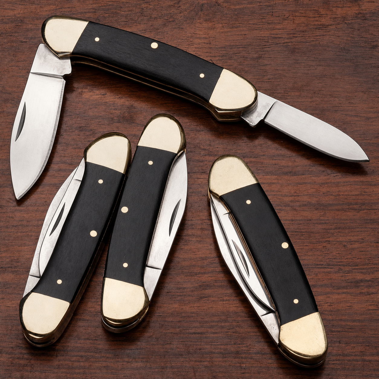 Greenhaus Gardening Stainless Steel Folding Knife Collection