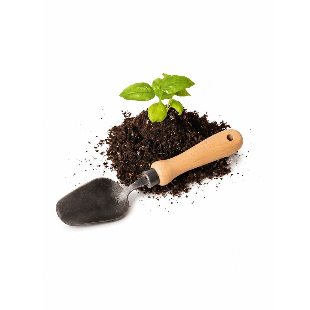 Greenhaus Gardening Mini Compost Scoop, Professional Potting & Planting Tool