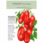 Greenhaus Gardening High Yield Paste Tomato Seeds for Backyard Gardens
