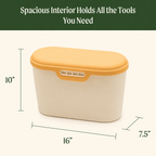 Greenhaus Gardening Garden Tool Organizer for Raised Beds