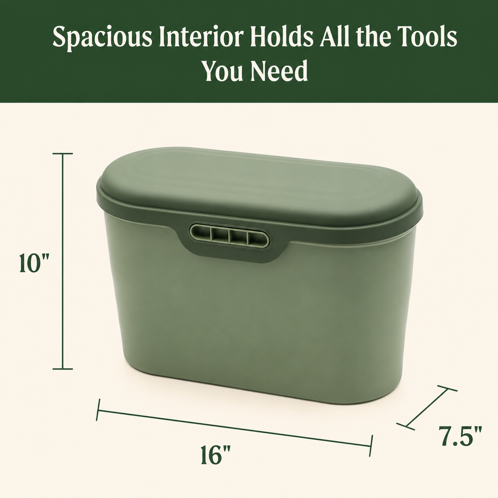 Greenhaus Gardening Garden Tool Organizer for Raised Beds