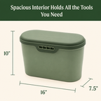 Greenhaus Gardening Garden Tool Organizer for Raised Beds
