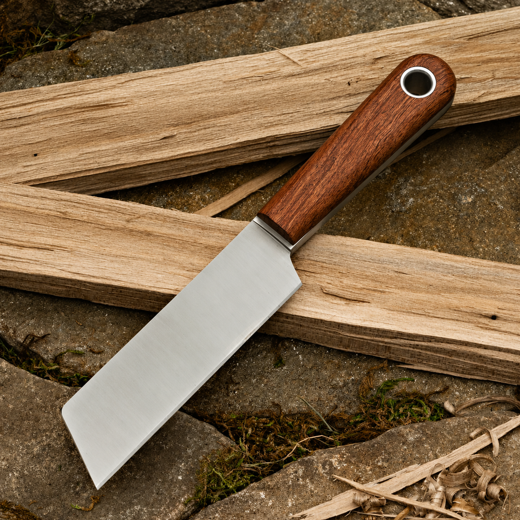 Greenhaus Gardening Carbon Steel Utility Knife for DIY & Outdoor Tasks