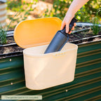 Greenhaus Gardening Garden Bed Tool Organizer with Drainage Holes