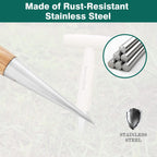 Greenhaus Gardening Garden Dibbler Tool, Precision Bulb and Seed Planter