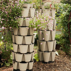 Greenhaus Gardening Vertical Planter 7-Tier Planter for Herbs Vegetables and Flowers