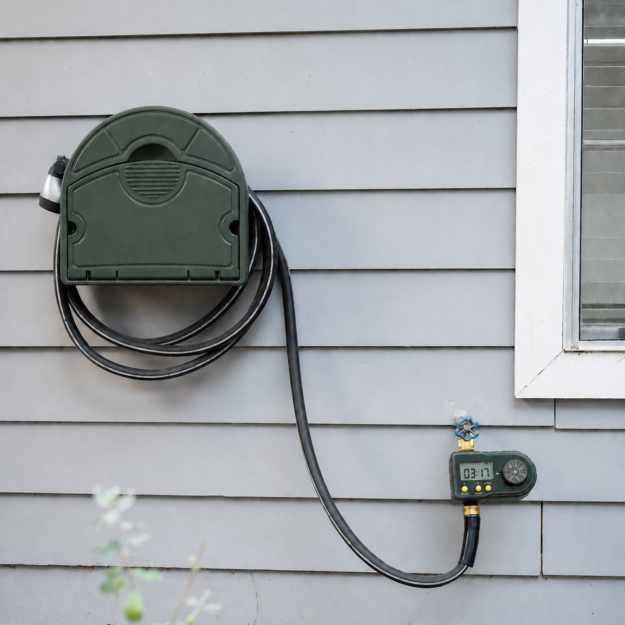 Greenhaus Gardening Automatic Irrigation Timer for Raised Bed Gardening Systems