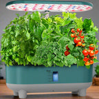 Greenhaus Gardening 16-Pod Indoor Plant Grower with Water Level Window