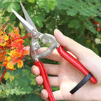 Greenhaus Gardening Stainless Steel Garden Snips for Floral Arranging and Plant Trimming