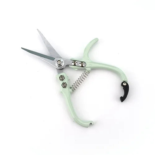 Greenhaus Gardening Aluminum Garden Snips for Herbs, Flowers and Precision Trimming