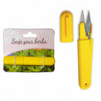 Greenhaus Gardening Pen-Style Garden Snips with Protective Cap for Herbs, Flowers and Precision Trimming