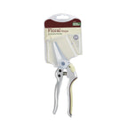 Greenhaus Gardening 8-Inch Aluminum Garden Snips with Carbon Steel Bypass Blades and TPR Comfort Grip