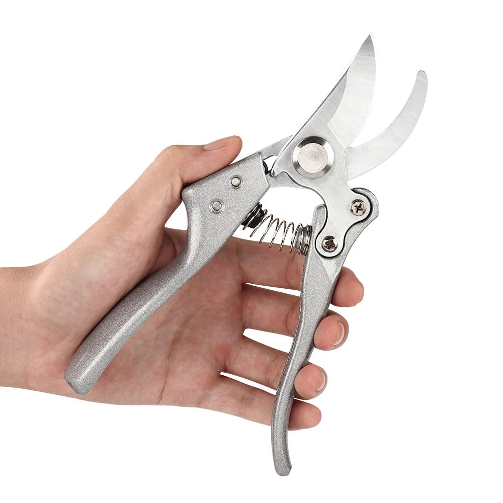 Greenhaus Gardening Professional SK5 Steel Bypass Pruning Shears with Heavy-Duty Metal Handles