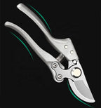 Greenhaus Gardening Professional SK5 Steel Bypass Pruning Shears with Heavy-Duty Metal Handles
