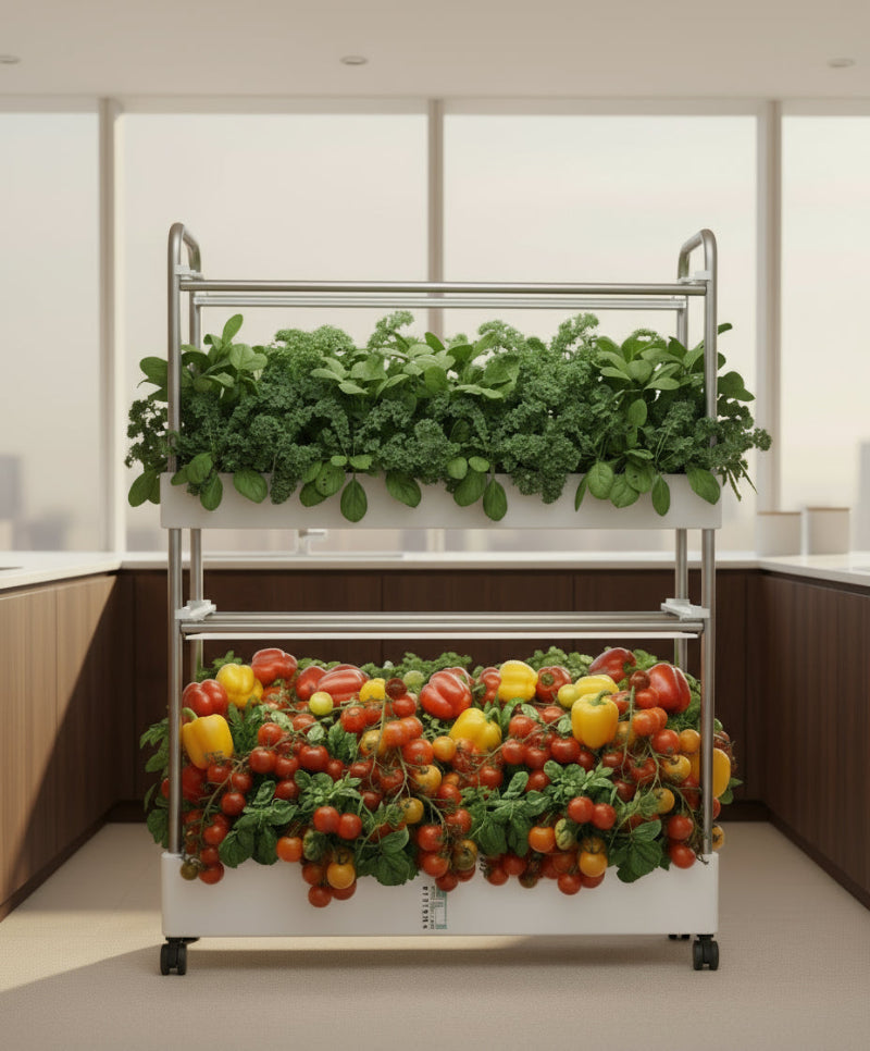 Greenhaus Gardening Indoor Hydroponic Garden with 32L Water Reservoir