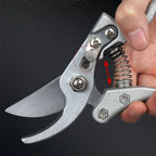 Greenhaus Gardening Professional SK5 Steel Bypass Pruning Shears with Heavy-Duty Metal Handles