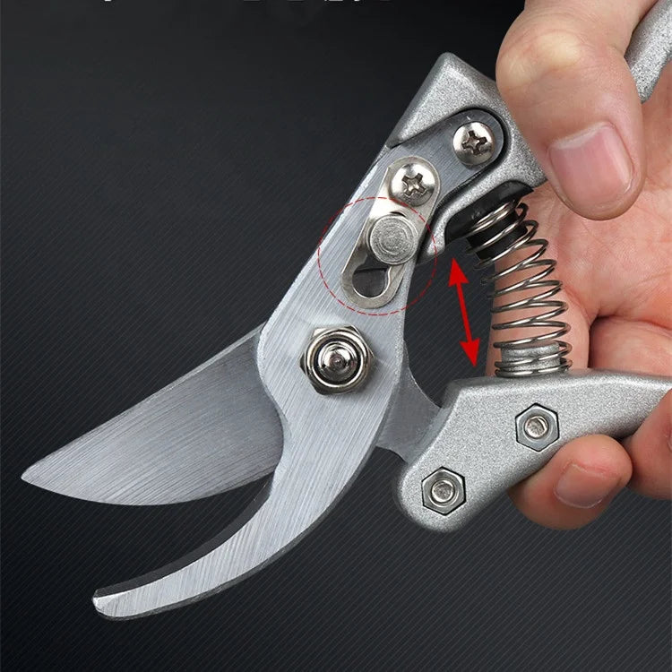 Greenhaus Gardening Professional SK5 Steel Bypass Pruning Shears with Heavy-Duty Metal Handles