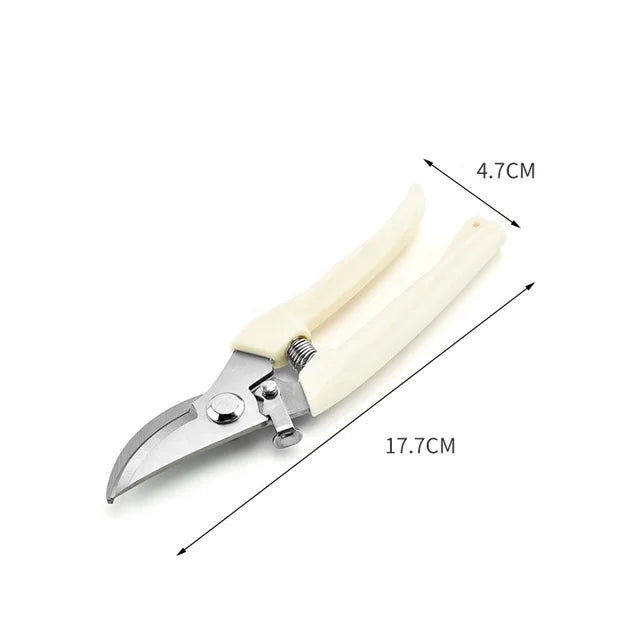 Greenhaus Gardening Stainless Steel Fruit Tree Pruning Shears with PP Comfort Handles
