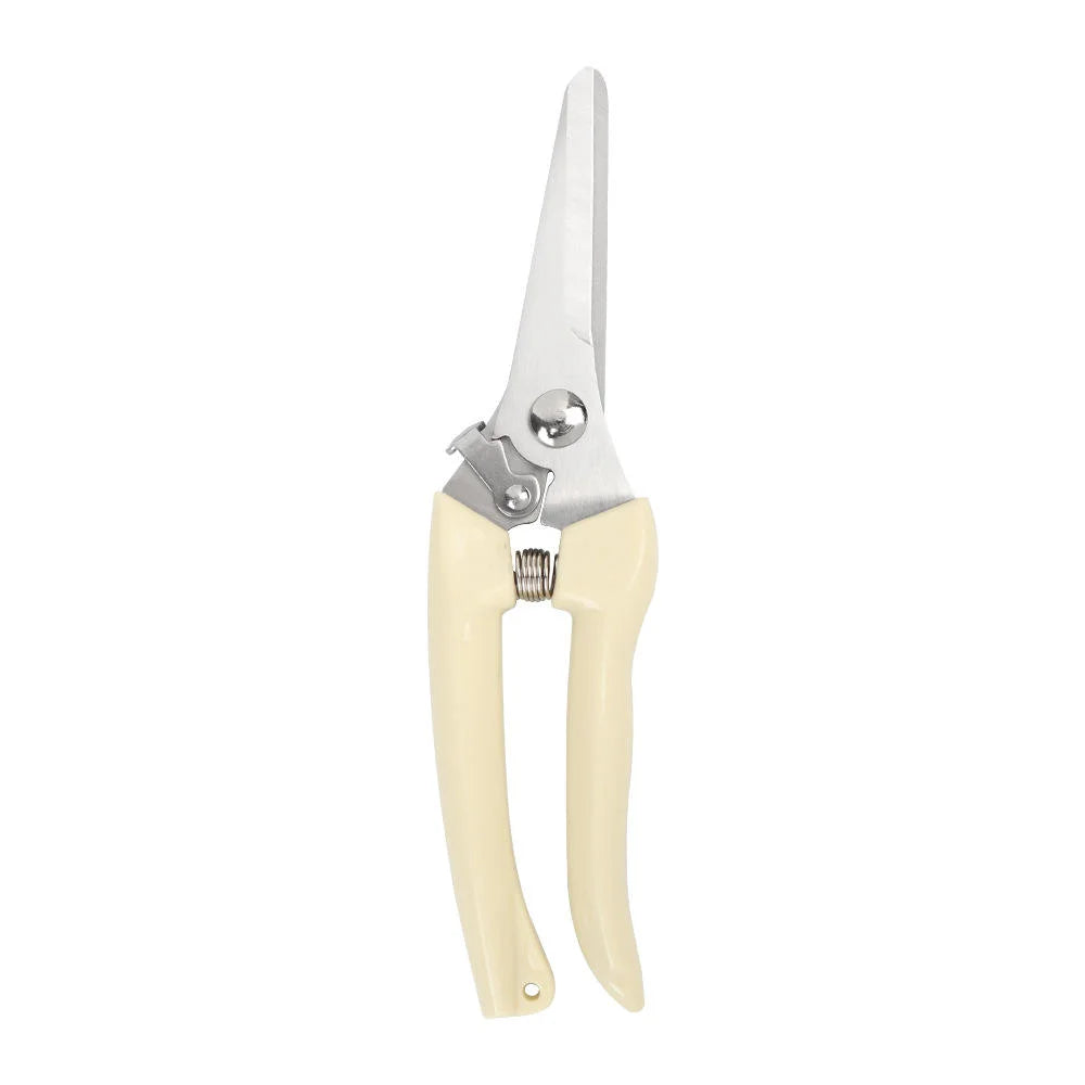 Greenhaus Gardening 2-Piece Garden Pruning Shears Set with Bypass and Straight Blade Clippers