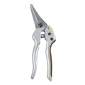 Greenhaus Gardening 8-Inch Aluminum Garden Snips with Carbon Steel Bypass Blades and TPR Comfort Grip