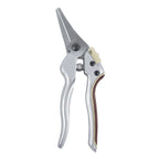 Greenhaus Gardening 8-Inch Aluminum Garden Snips with Carbon Steel Bypass Blades and TPR Comfort Grip