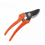 Greenhaus Gardening Carbon Steel Bypass Pruning Shears with Ergonomic Non-Slip Handles