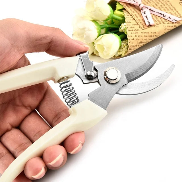 Greenhaus Gardening Stainless Steel Fruit Tree Pruning Shears with PP Comfort Handles