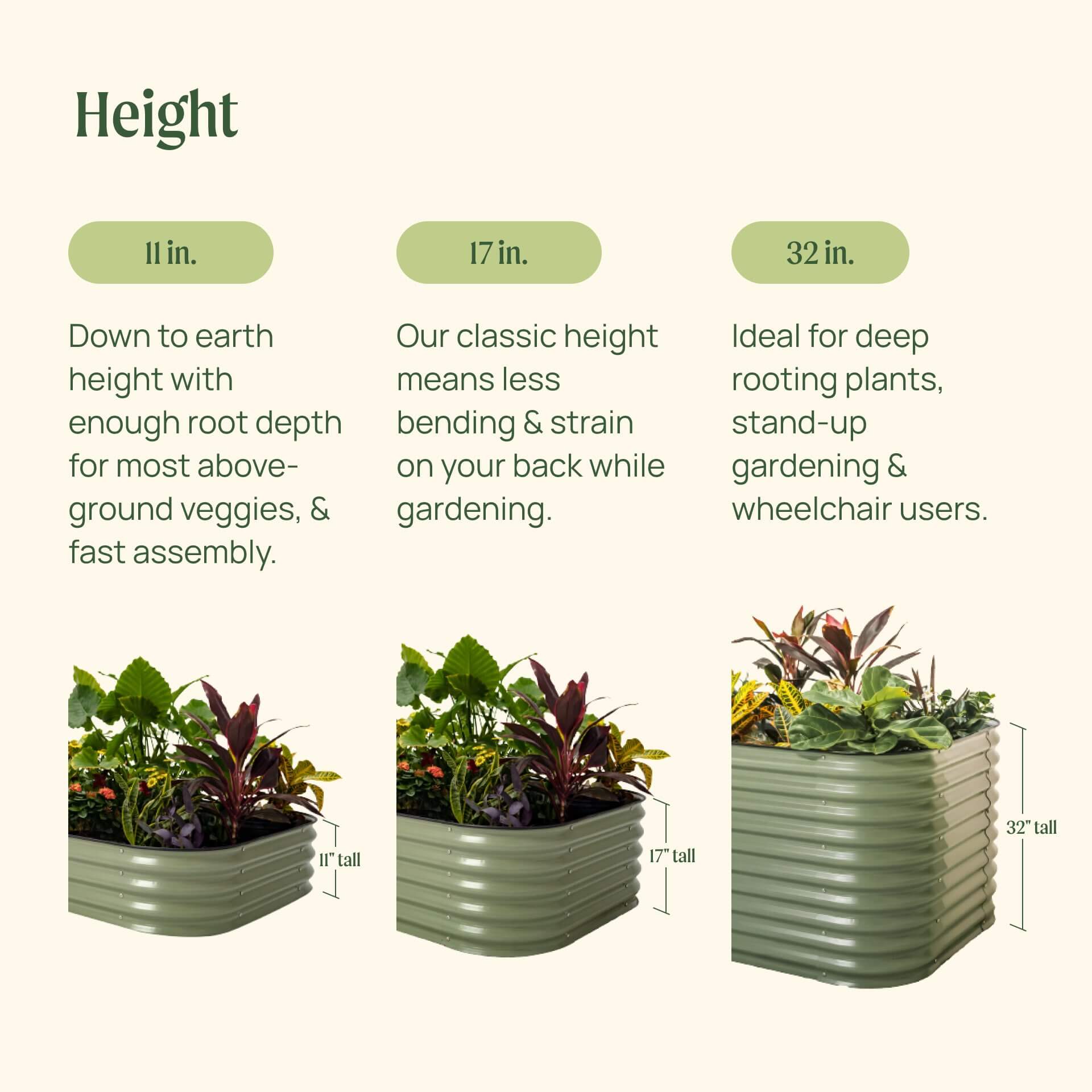 Greenhaus Gardening L-Shaped Raised Garden Bed for Home Vegetable Gardens