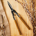 Greenhaus Gardening Grass and Shrub Shears with Beech Wood Handles