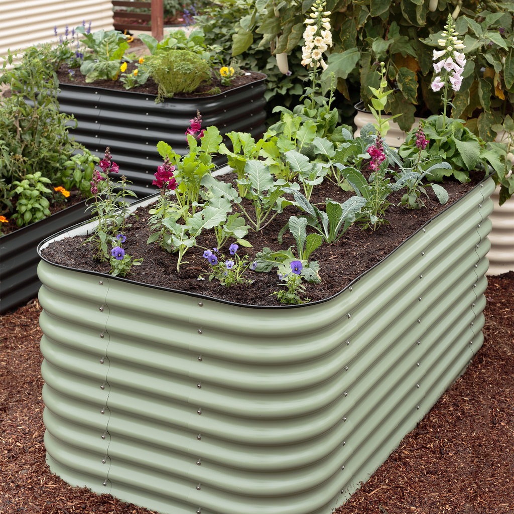 Greenhaus Gardening  29" Tall Modular Garden Beds for Easier Weeding and Harvesting